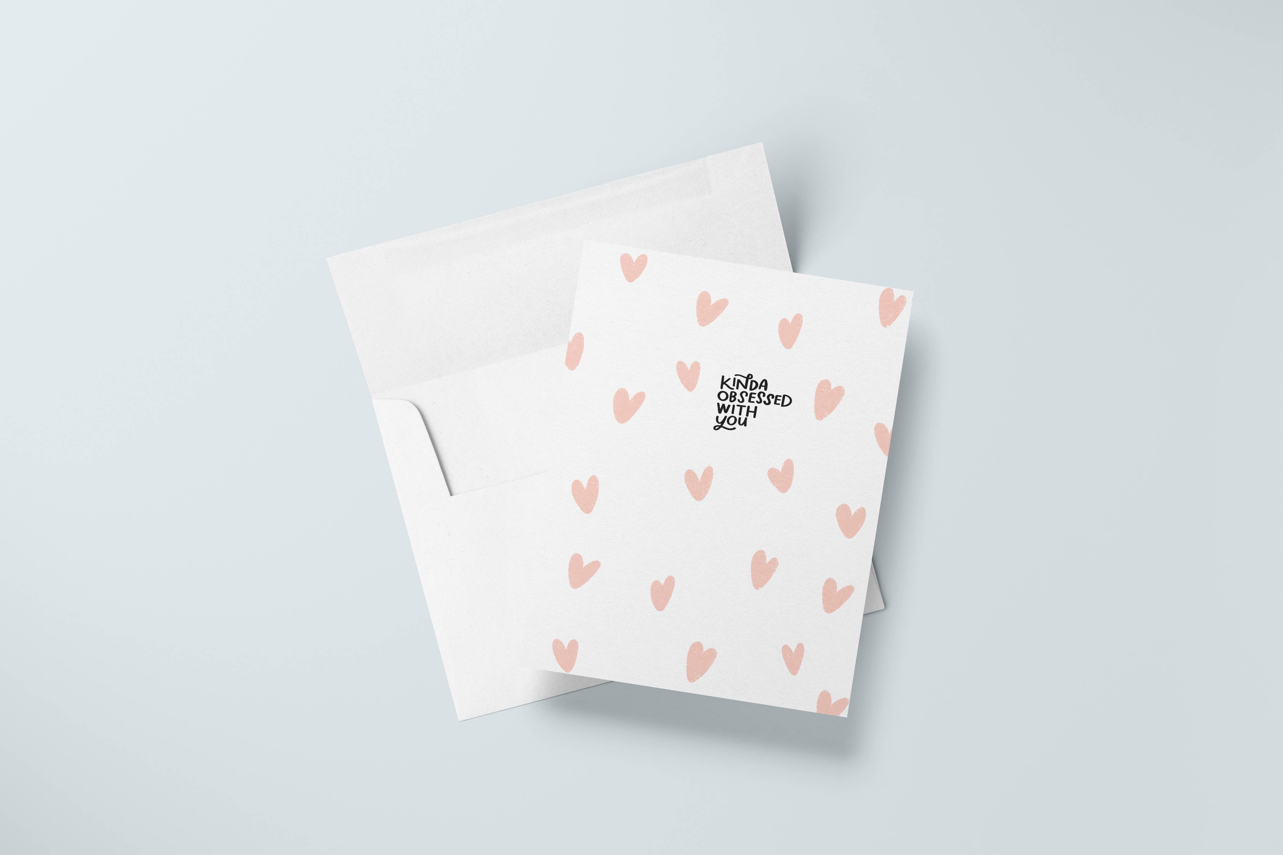 Just Follow Your Art - Wholesale Love Card - Kinda Obsessed Card | Funny Love & Friendship Cards3