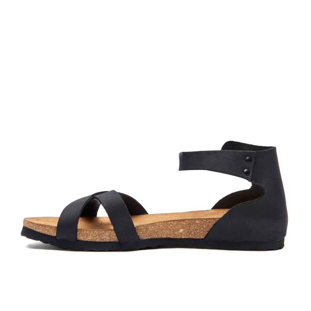 Comfortfusse - Wholesale Sandals - Women's - Milano - Genuine Leather Flat Sandals35