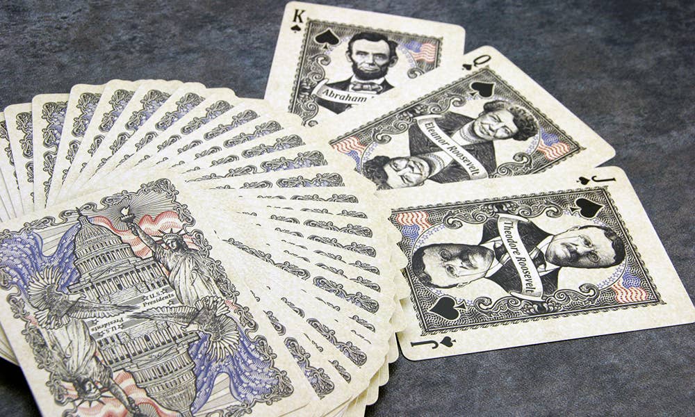 Collectible Playing Cards - Wholesale Playing Cards - Bicycle US Presidents Playing Cards (Red)2