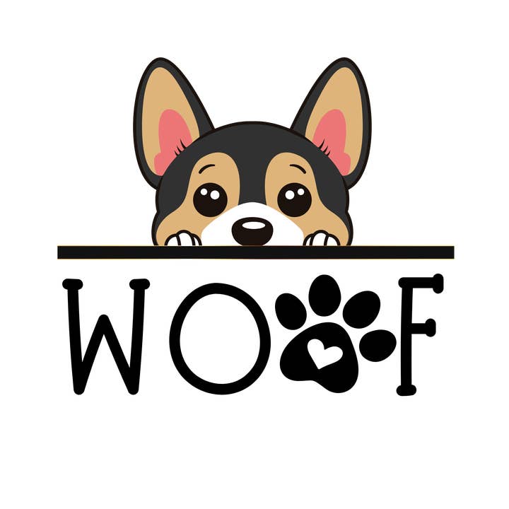 Playful Corgi Vinyl Sticker – 3" Water resistant Decal for wholesale by KenmoreRd