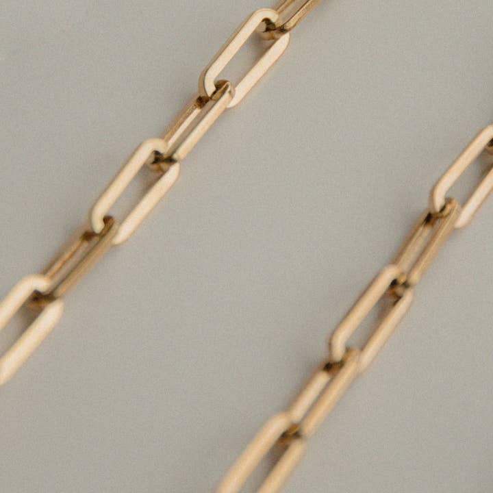 Linked Up Necklace for wholesale by Goldie Mae Co