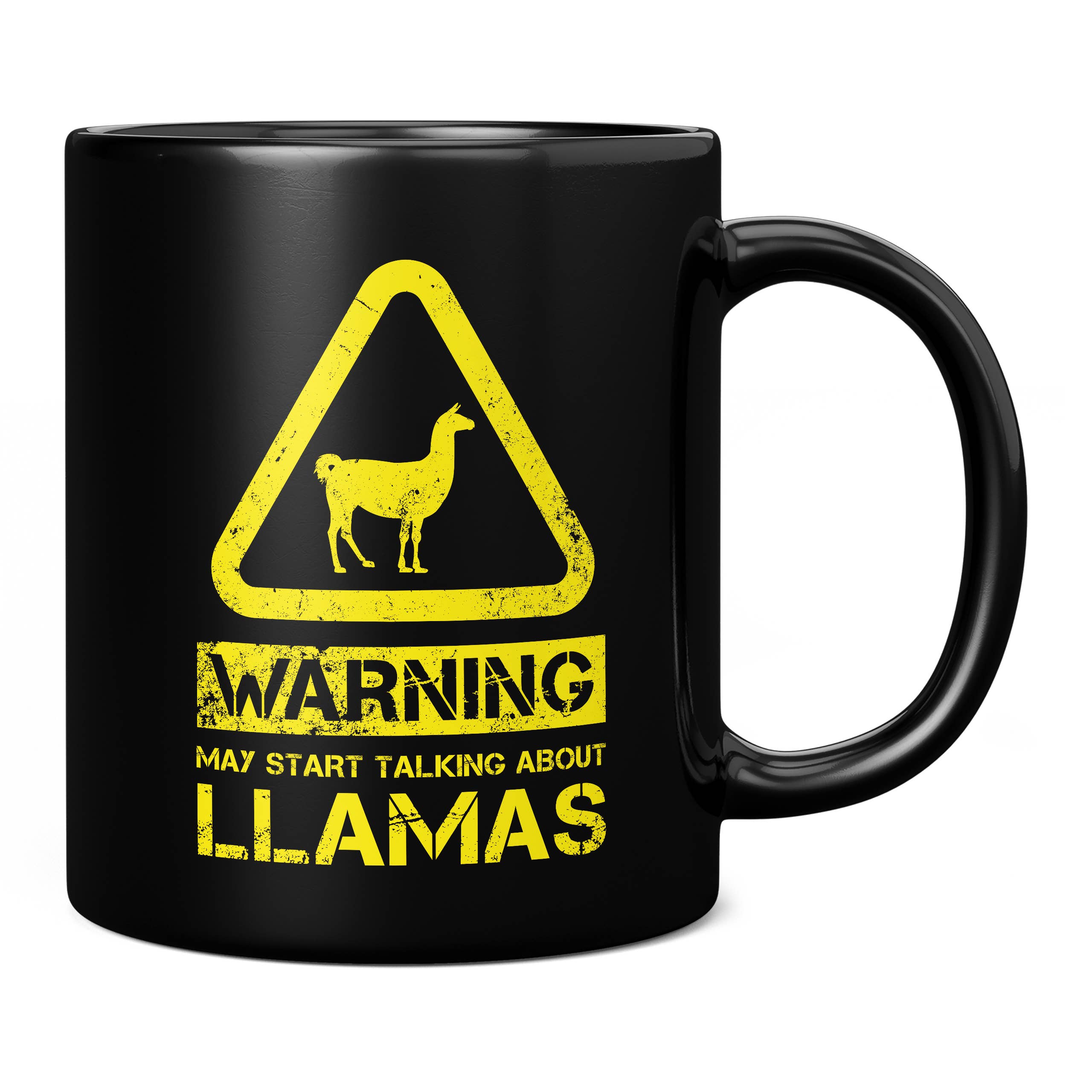 Mug Monster - Vente Tasse à café - Mug lama - Warning May Start Talking About Llamas4