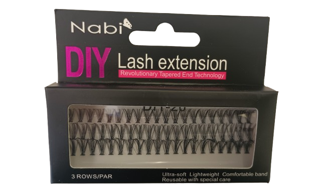 Nabi Cosmetic – wholesale False/fake eyelashes – FMD-05B 12styles DIY Lash Extension 6DZ Set B10