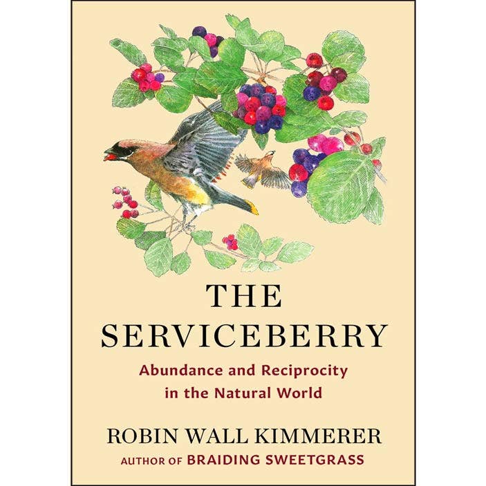 The Serviceberry (Hardcover Book) by Robin Wall Kimmerer. for wholesale by VisionWorks LLC