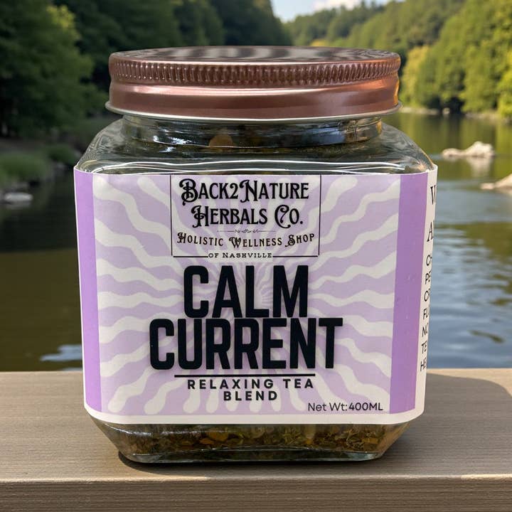 Rolig Strøm | Afslappende Urte-teblanding for engroshandel hos Back2Nature Herbals