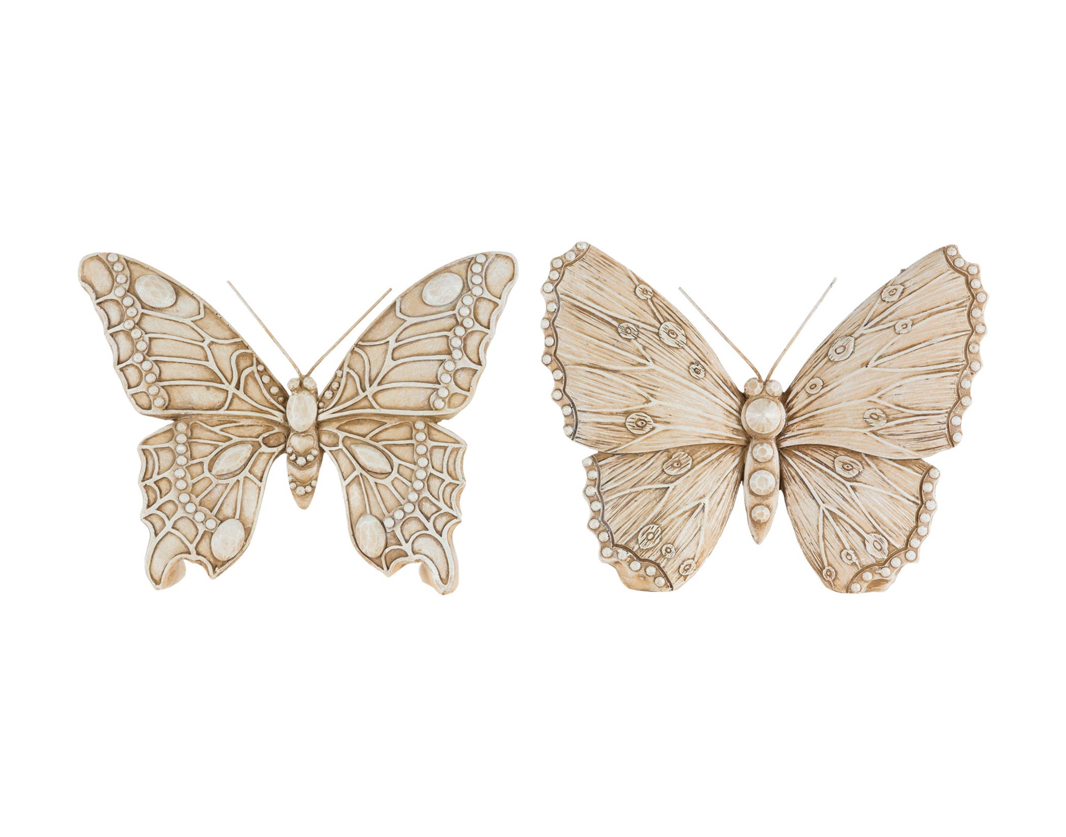 Christmas Tradition - Wholesale Decorative Figurine - 2 Asstd 7x5.5" Butterfly Figurine0