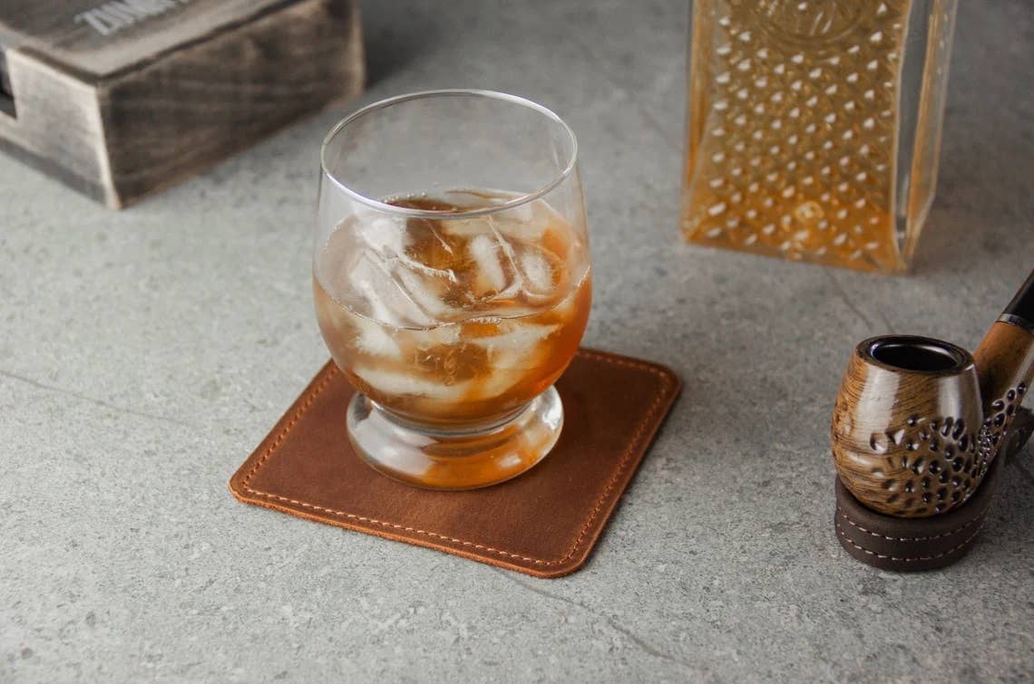 Pikore - Wholesale Coasters - Leather coasters set3