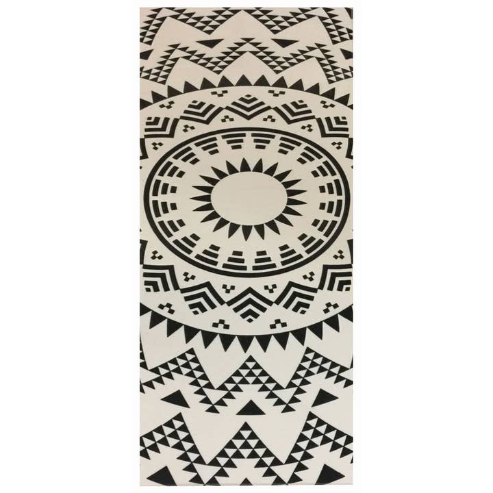 Tapis de yoga personnalisé de 5 mm 100% coton, nouveau 70x24, nouveau rembourré pour la vente par FabricDome