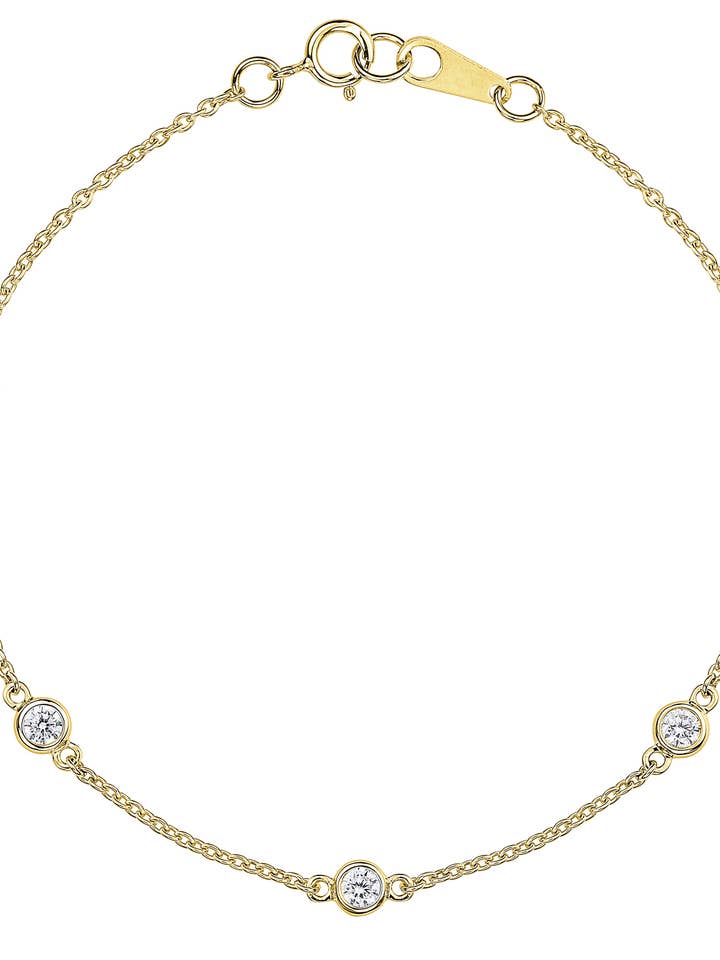 Fella 0.40ct Lab Grown Diamond Bracelet for wholesale by Created Brilliance