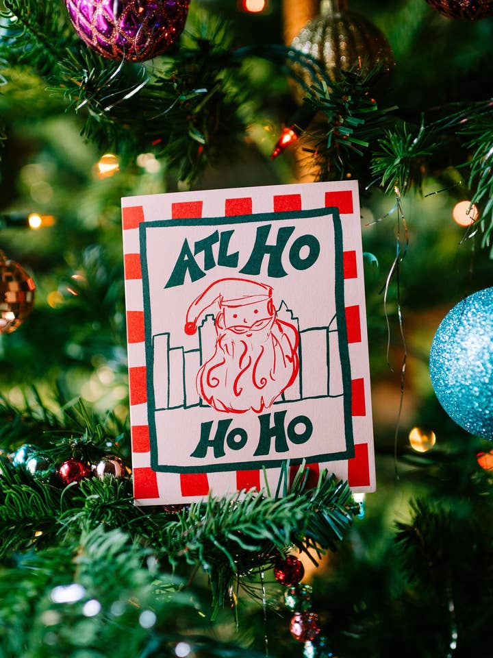 Atl Ho Kerstkaart voor wholesale door Bouquet of Joy