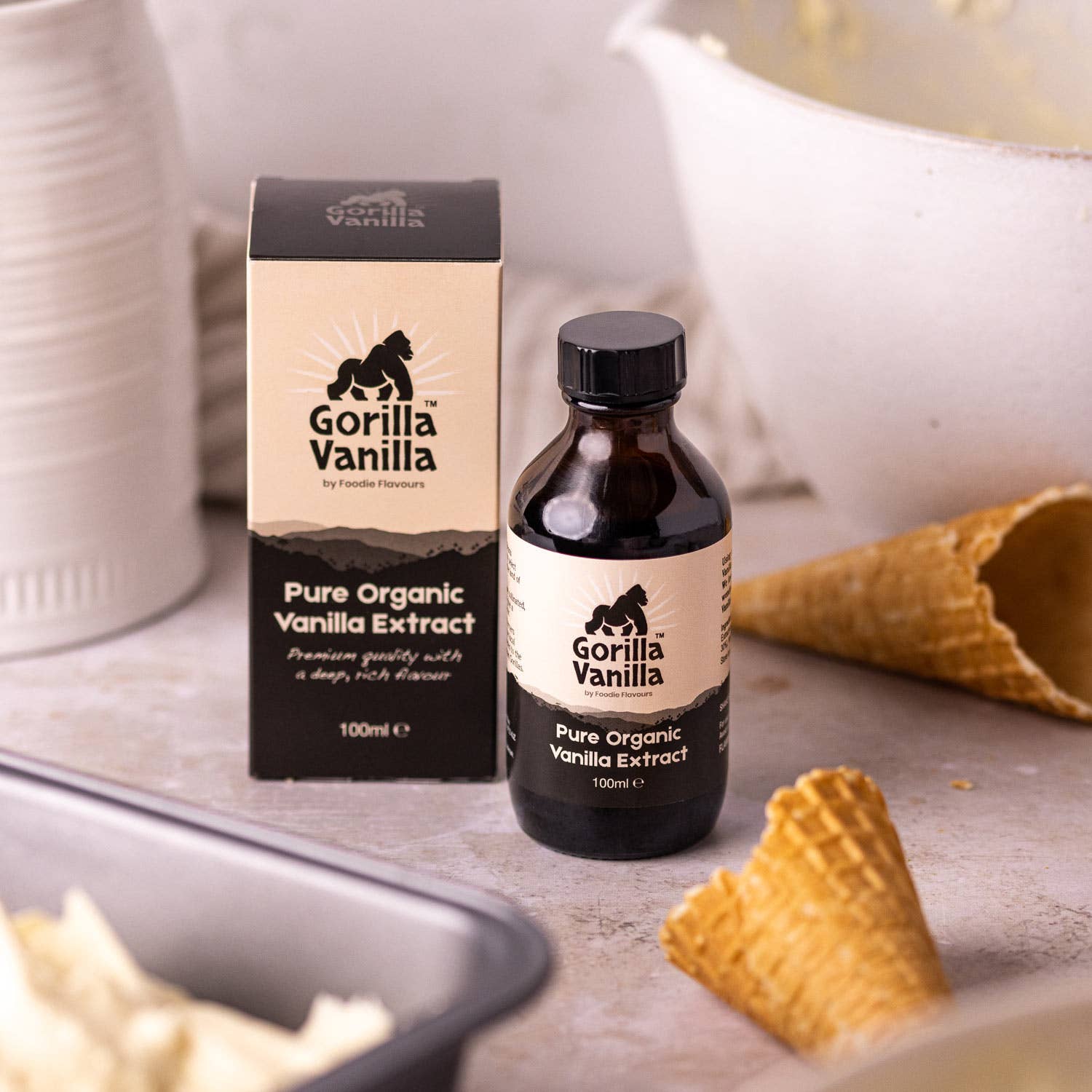 Foodie Flavours - Vendita all'ingrosso Estratti di frutta/alla vaniglia - Gorilla Vanilla - Estratto di vaniglia biologico 100ml7