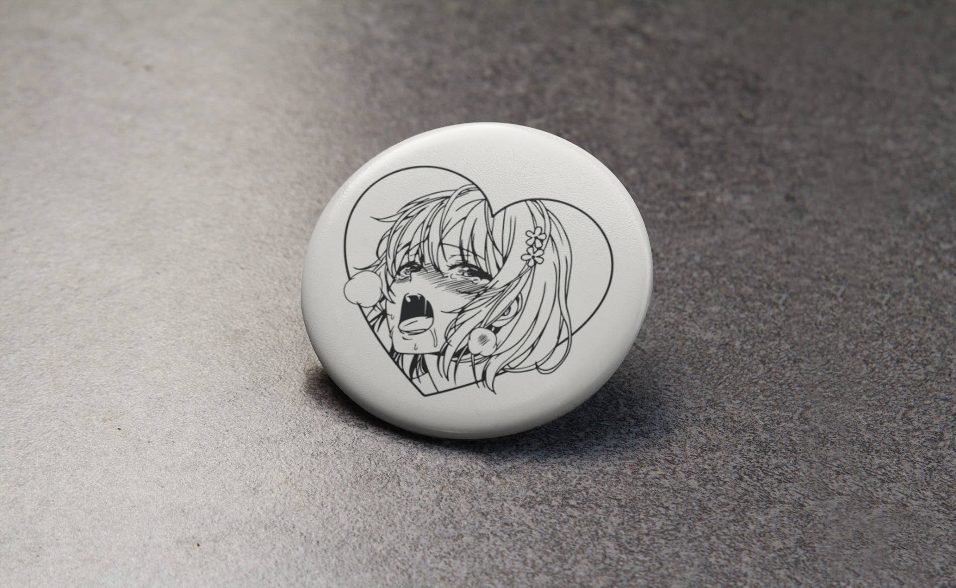 CultPOP - Wholesale Lapel Pin/Button - Ecchi 2 Button Pin