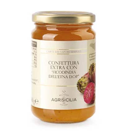 Agrisicilia S.p.A. - Wholesale Jam/Jelly - Extra jam with prickly pear from Etna P.D.O. — 360g