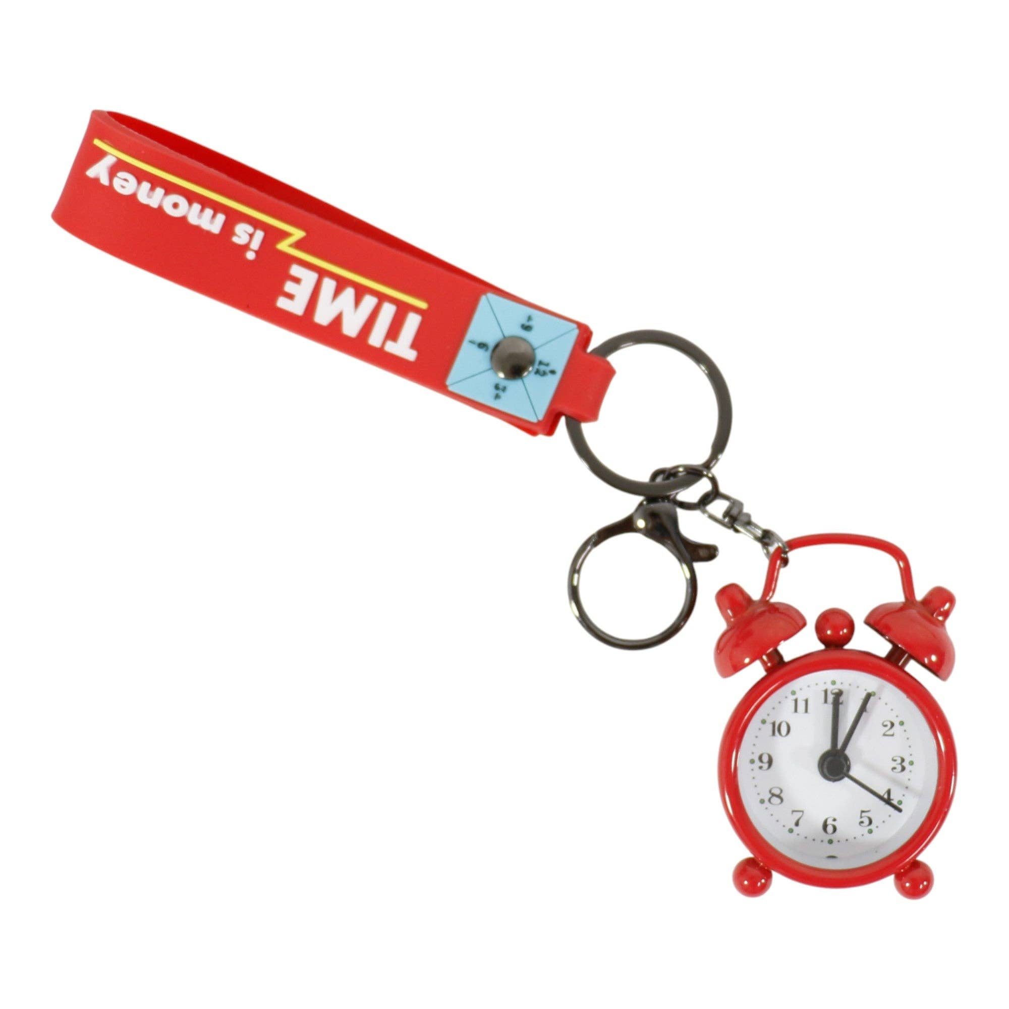 ASSORTED Cute Mini Alarm Clock Key Chain KC2830-53 (12PC) for wholesale on Faire18