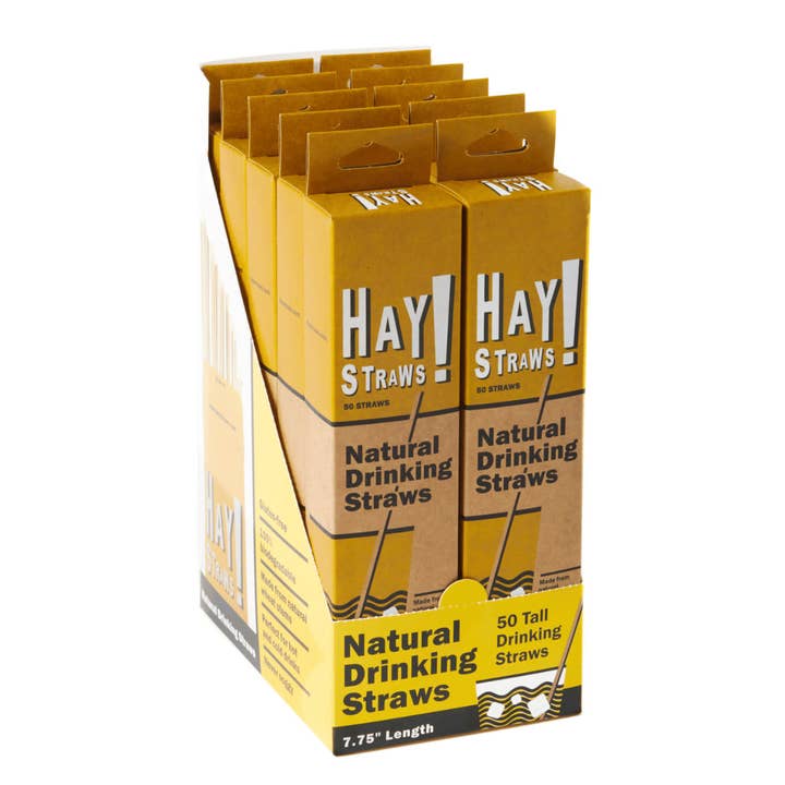 HAY Straws 50 Pack Case - 10 units and other Purchase Wholesale wrapped straws. Free Returns & Net 60 Terms on Faire trending on Faire.