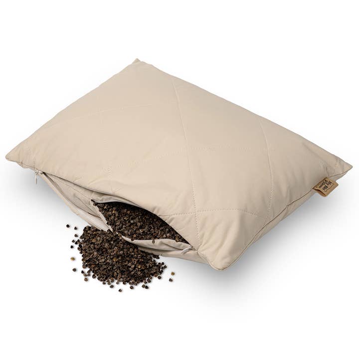 Organic Buckwheat Pillow, Eco Natural Ergonomic Breathable for wholesale by My Bio Pillow