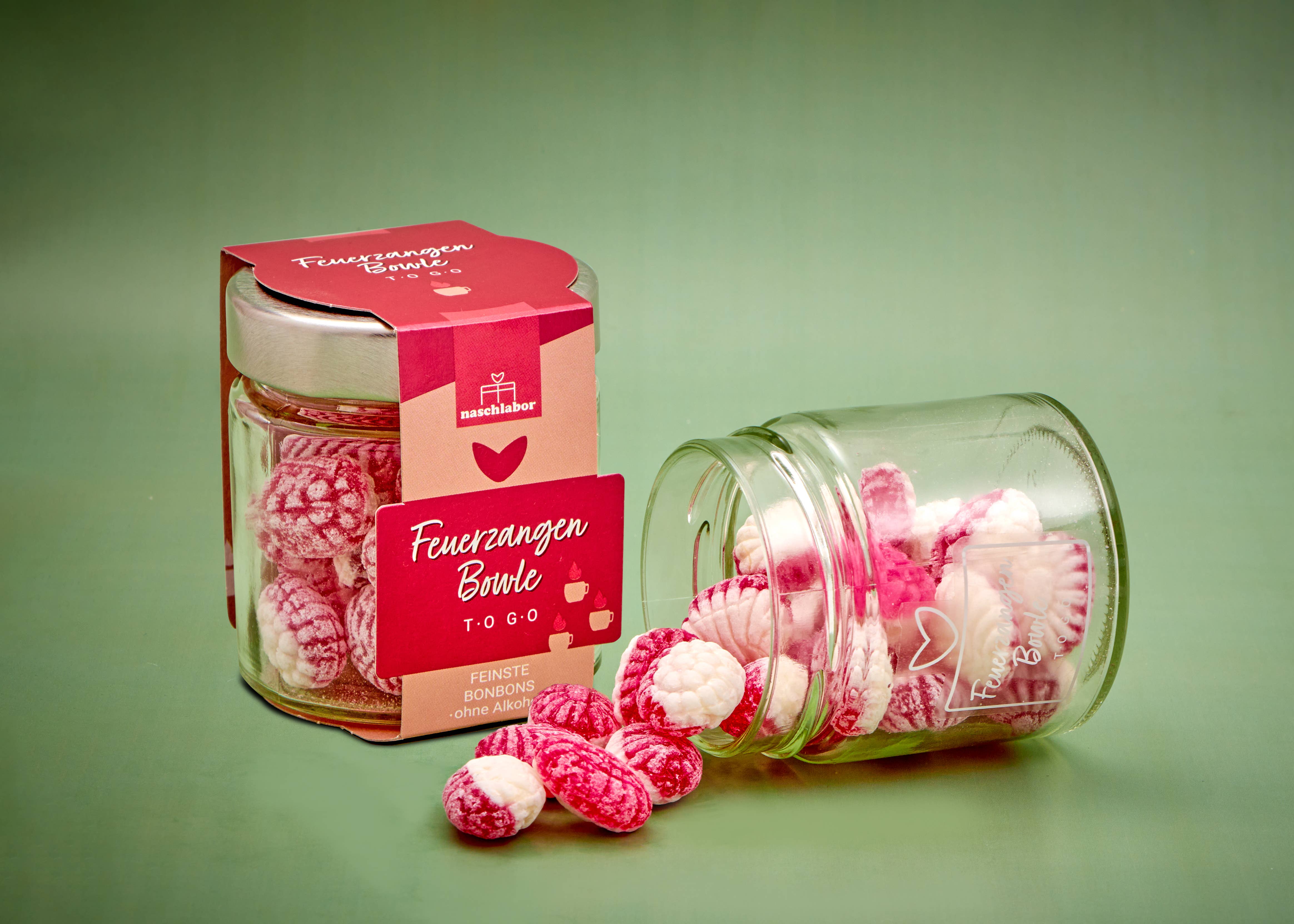 naschlabor GmbH - Vente Bonbons durs - Feuerzangenbowle To Go au caramel dur 120g3