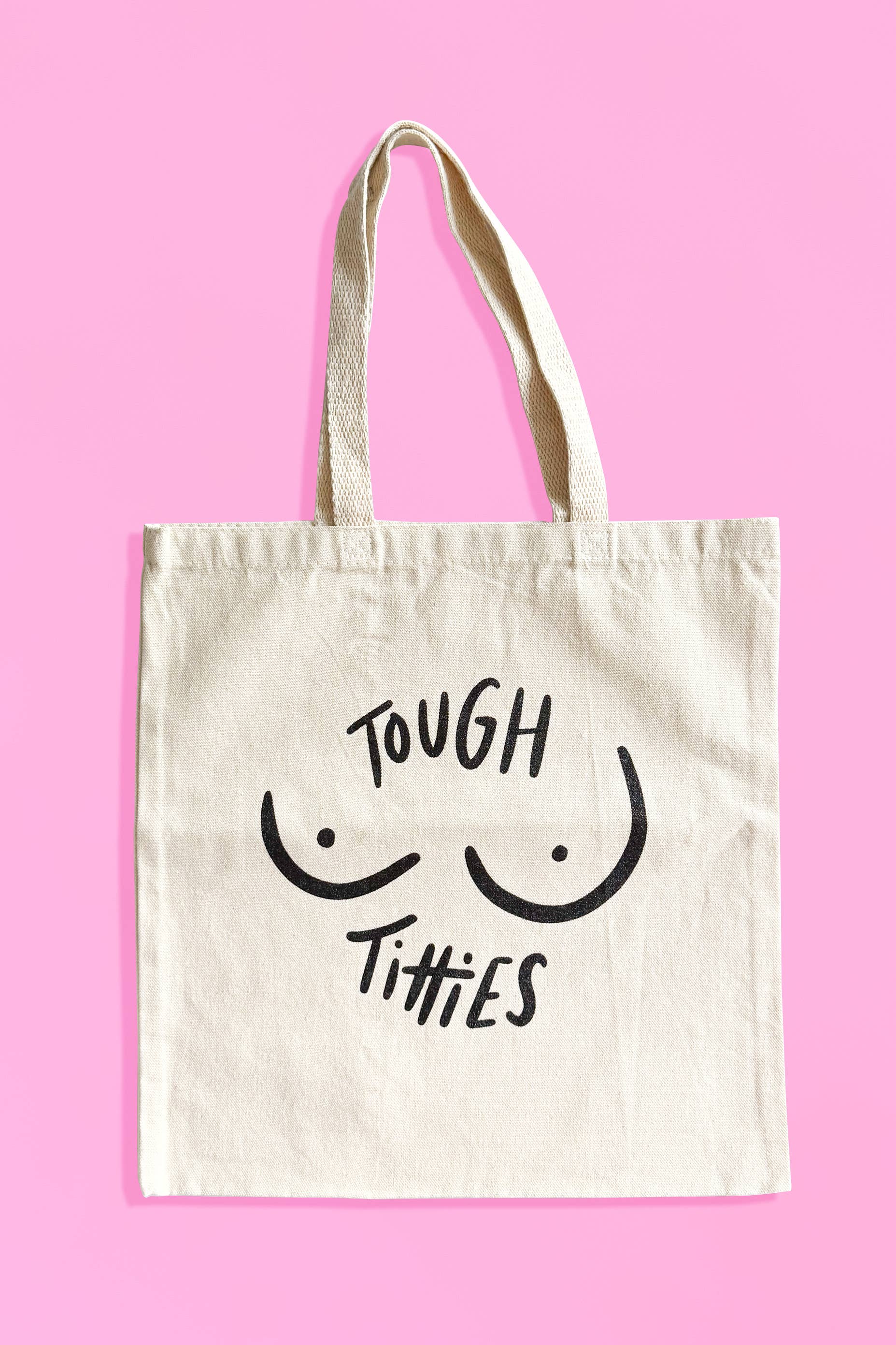 Tough Titties - Wholesale Tote Bag - Women's - Tough Titties Cotton Tote Bag0