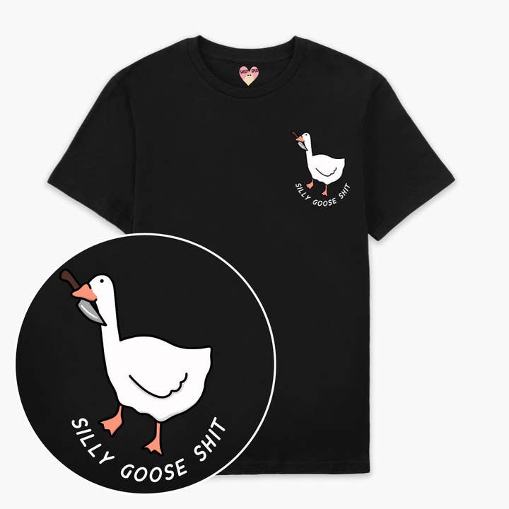 T-shirt Silly Goose Sh*t (unisexe) pour la vente par SassySpud