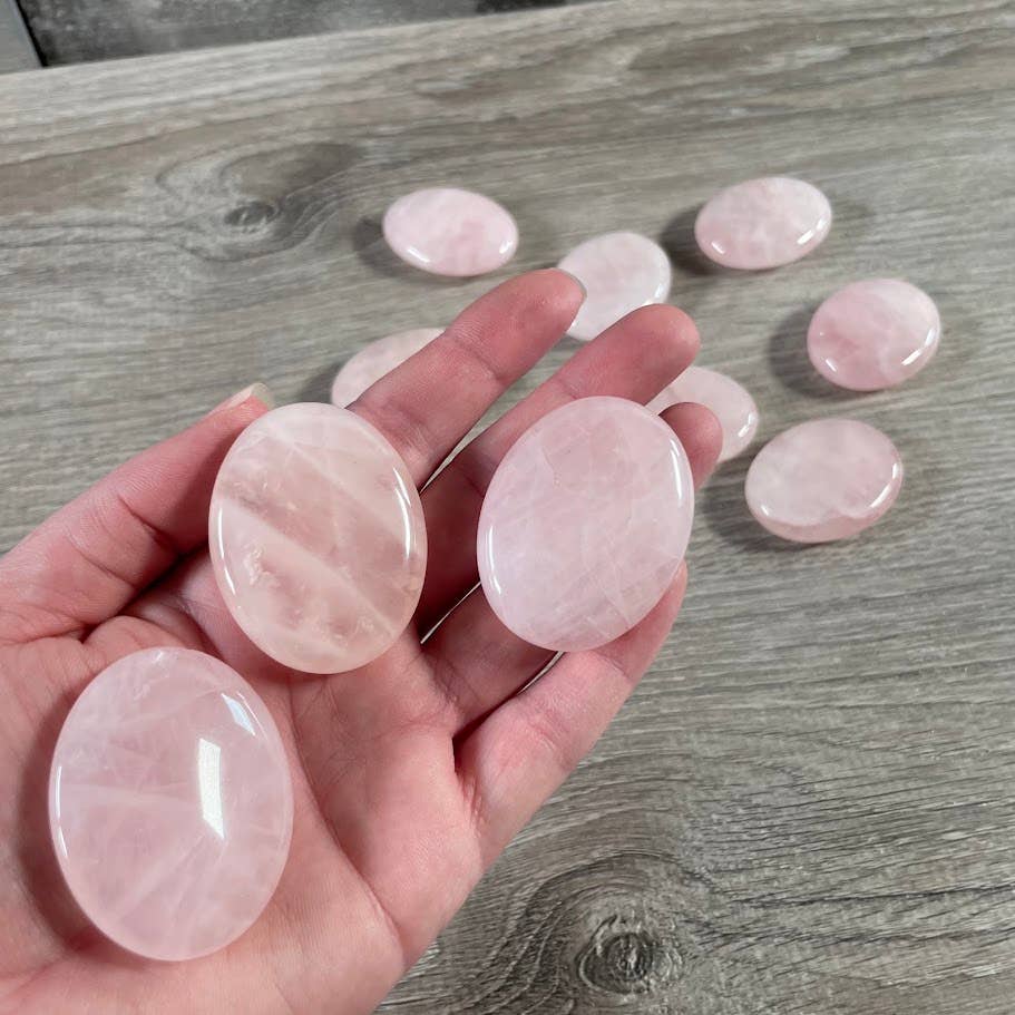 Keystone Crystals - Venta al por mayor Piedras/cristales espirituales - Piedras de palma de piedras preciosas de 45 mm – Suministros de cristal al por mayor11