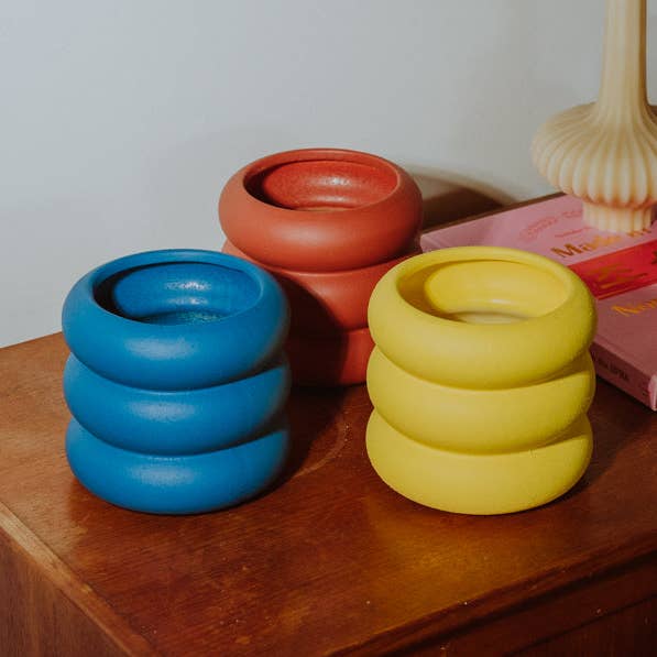 Bougie - Wholesale Plant pot - 'Stacked' Clay Pots3