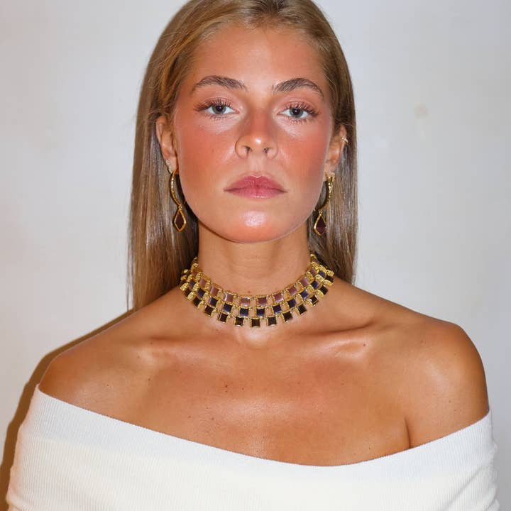 Woonder - Wholesale Choker/Collar - Triple borea choker3