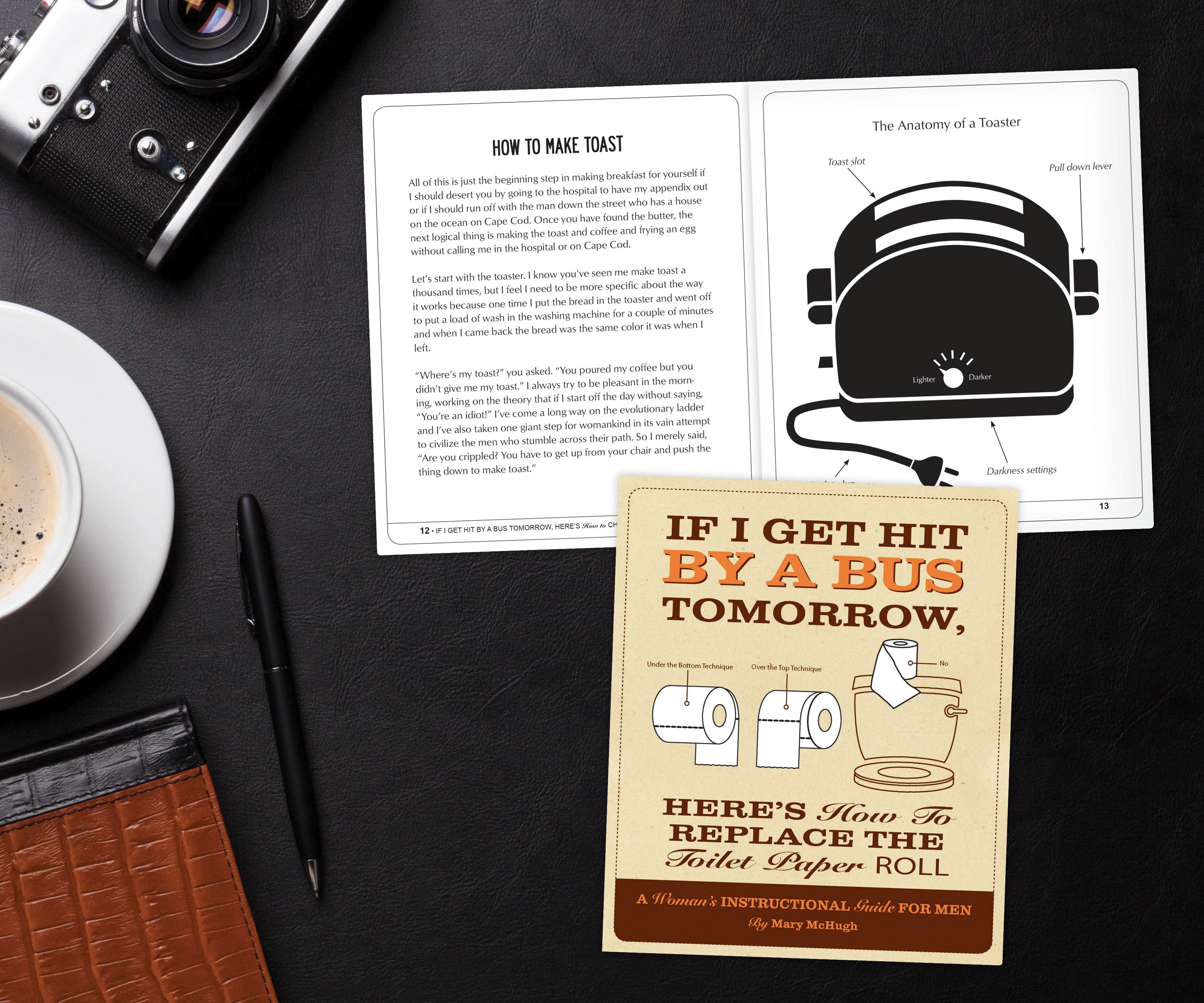 Willow Creek Press & Gifts - Wholesale Humor Book - If I Get Hit By A Bus Tomorrow, Here's How To Replace The Toilet Paper Roll Book2