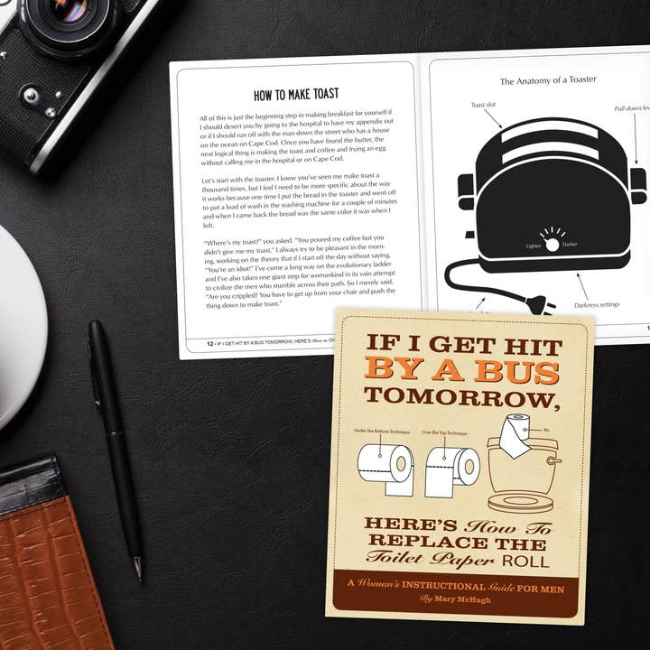Willow Creek Press & Gifts - Wholesale Humor Book - If I Get Hit By A Bus Tomorrow, Here's How To Replace The Toilet Paper Roll Book2