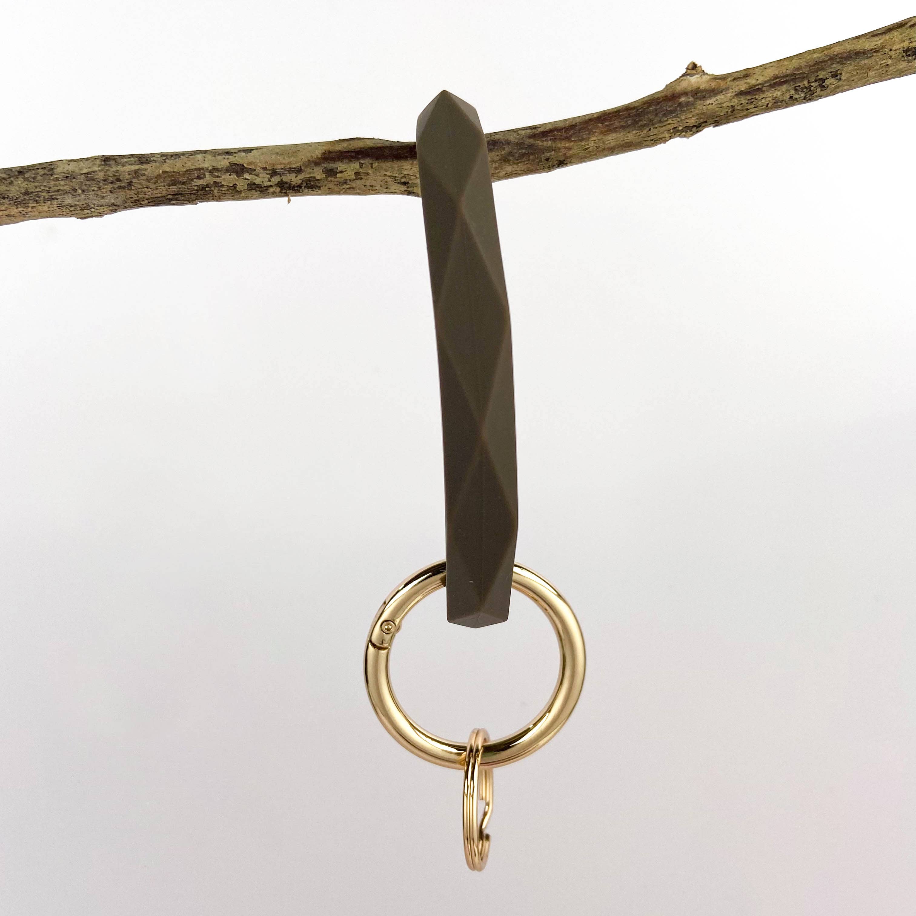 SoapElenGlen - Vente Bracelets porte-clés - Porte-clés en forme de diamant en silicone4