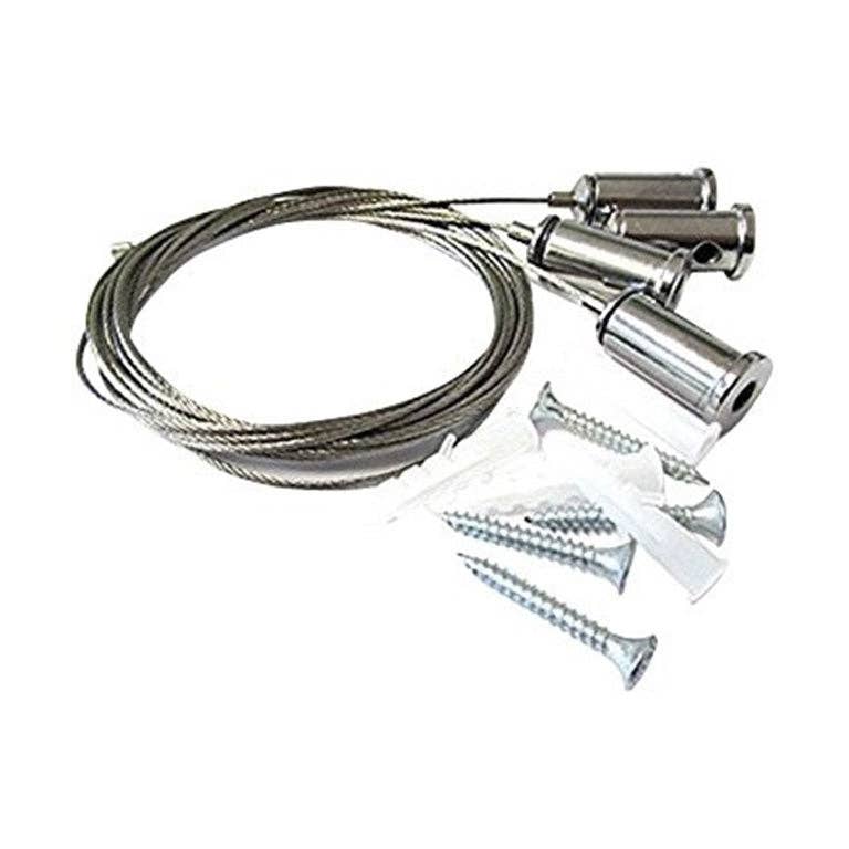 ENER-J – wholesale Chandelier/hanging light – LED Panel Light Suspension Systems Kit1