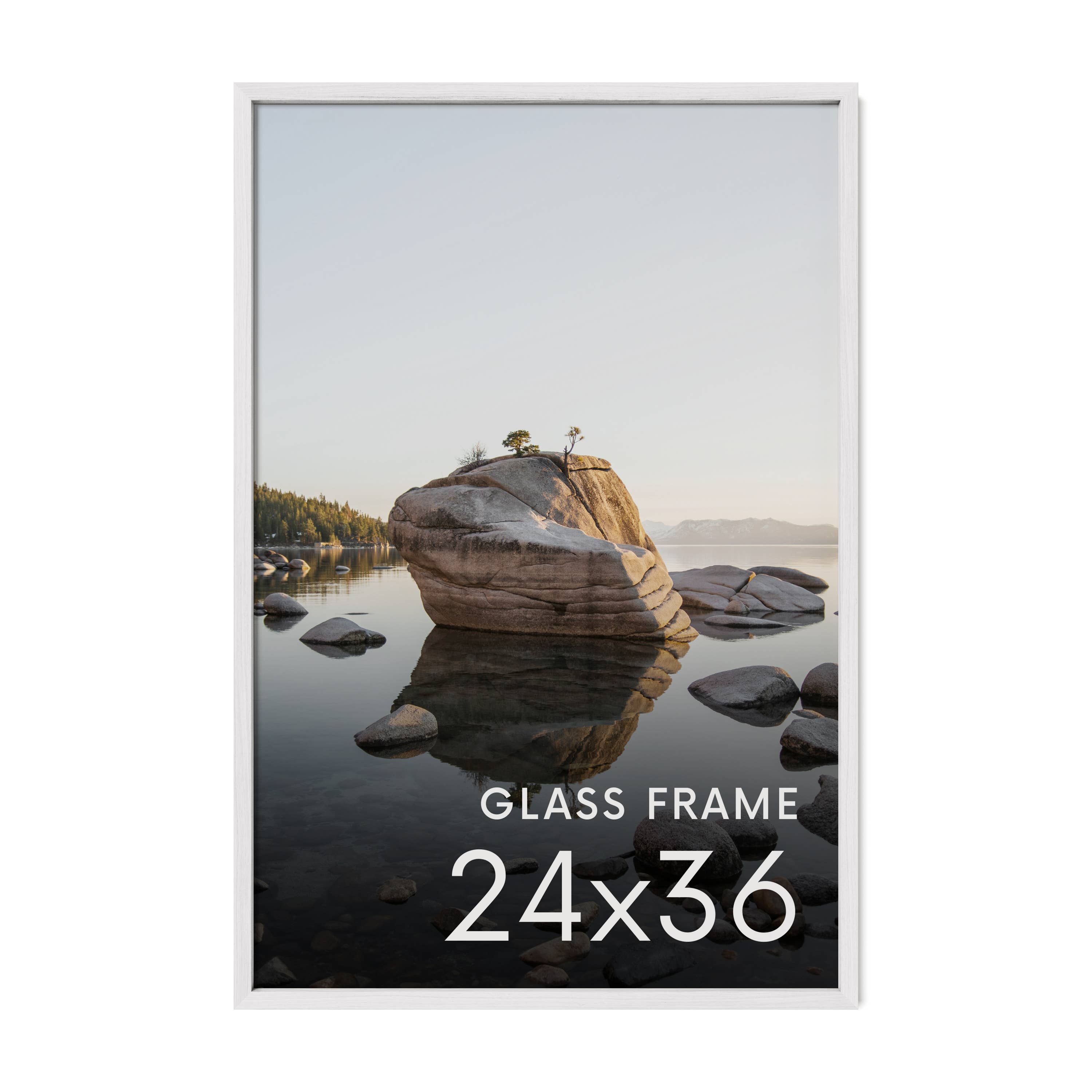 Haus and Hues - Wholesale Picture Frame - White Oak Frame with Glass19