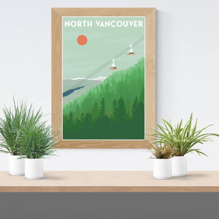 CARTAZ DE GÔNDOLA NORTH VANCOUVER por atacado de TripPoster
