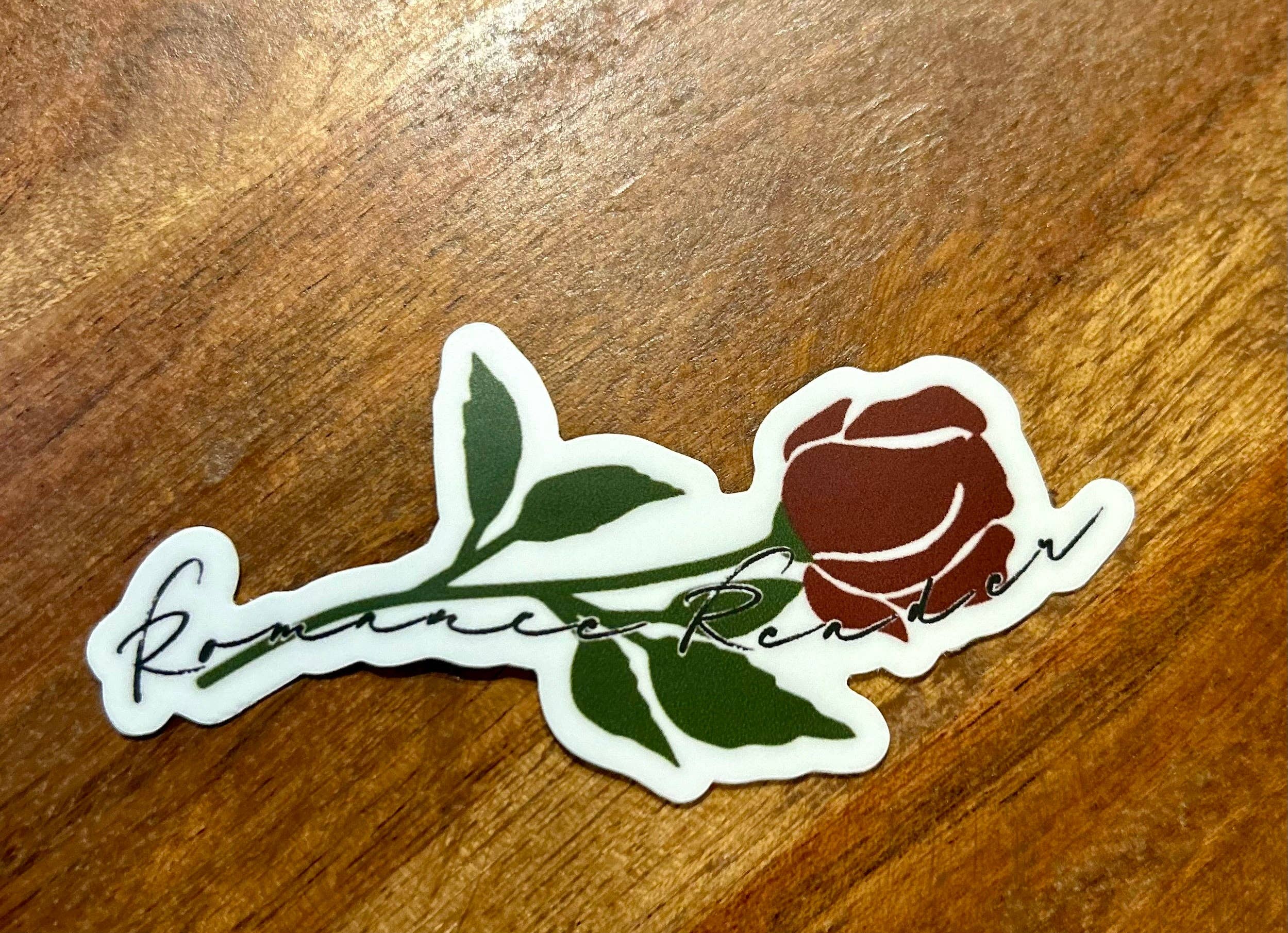 Axle Rose Co - Wholesale Sticker - Romance reader Sticker1