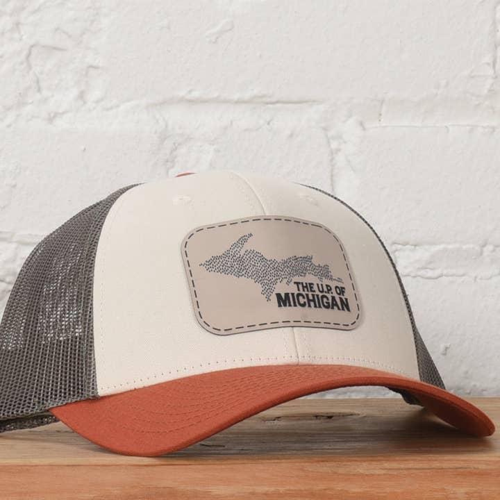 Classic State - Wholesale Trucker Hat - Unisex - MI Upper Tree Map Snapback Hat2