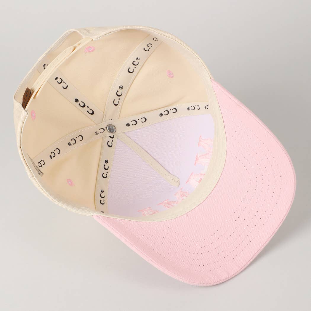 Fashion City - Wholesale Baseball Cap - Women's - MAMA Typographic Design Embroidery Baseball Cap19