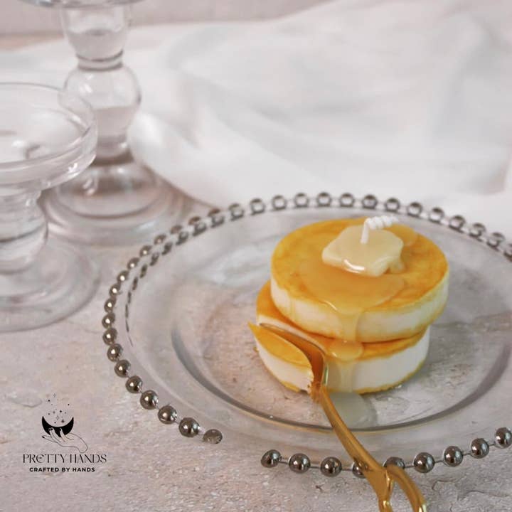 Pretty Hands – Großhandel Geschenkkerze – Ein Set handgefertigter Pfannkuchenkerzen | Handgefertigte Kerze2