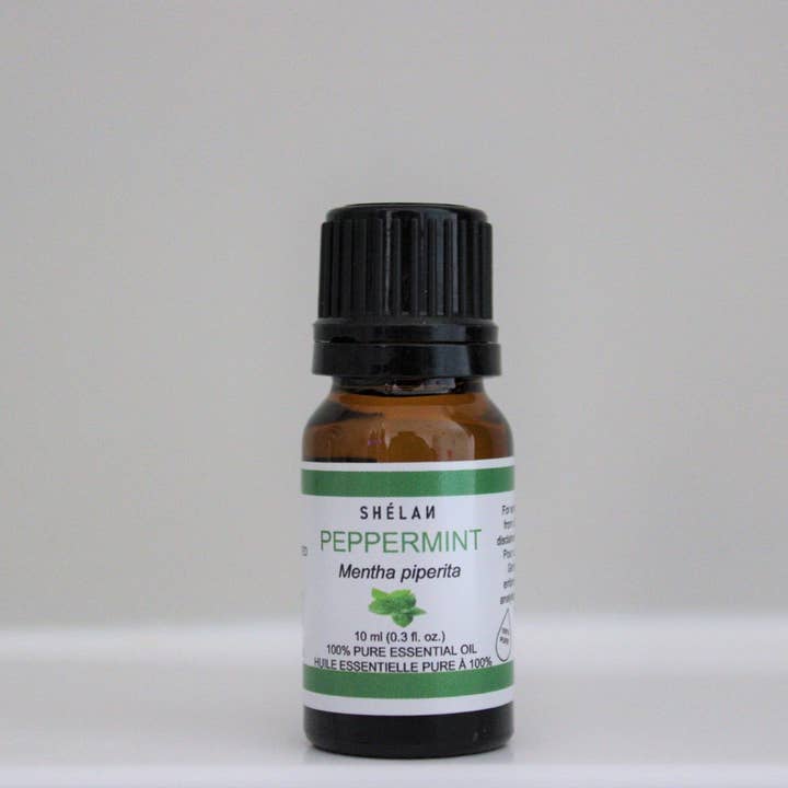 Huile essentielle de menthe poivrée Bio pour la vente par S H É L A Ͷ