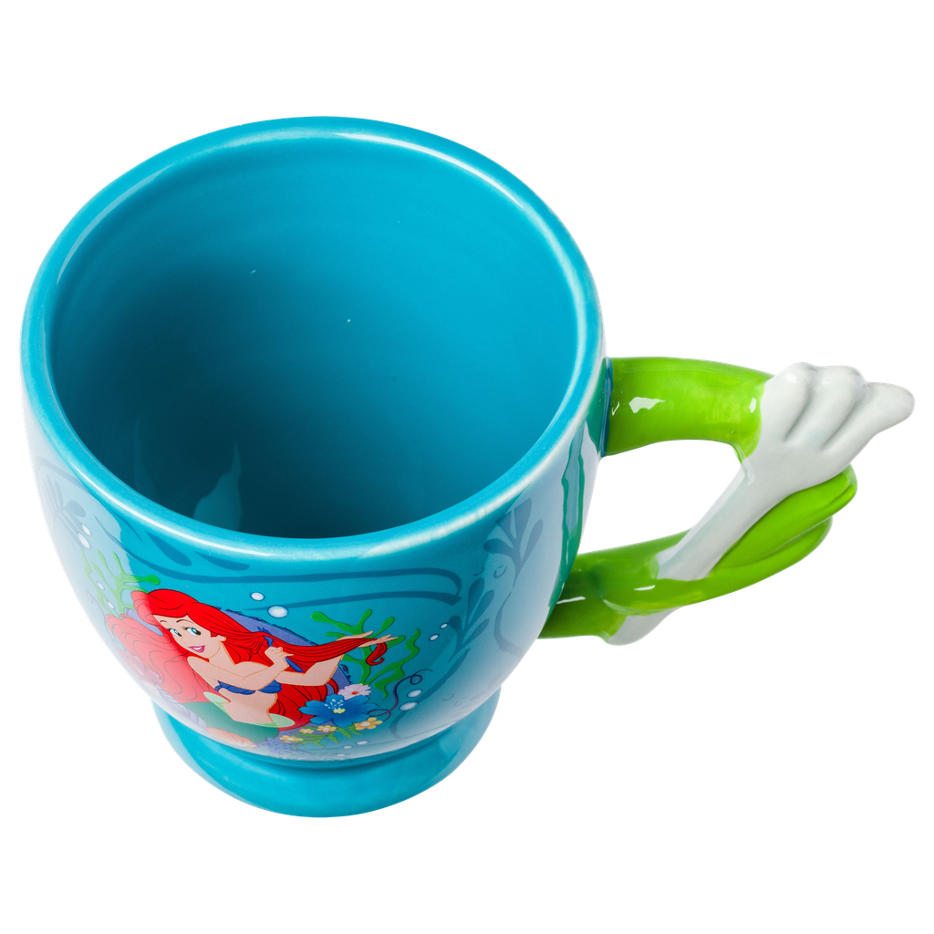 Silver Buffalo - Wholesale Coffee Mug - Disney The Little Meramid Ariel 20oz Sculpted Mug3