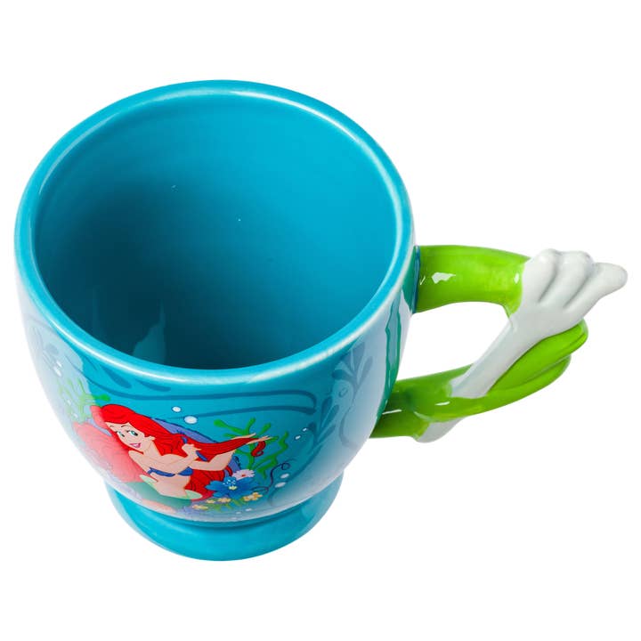 Silver Buffalo - Wholesale Coffee Mug - Disney The Little Meramid Ariel 20oz Sculpted Mug3