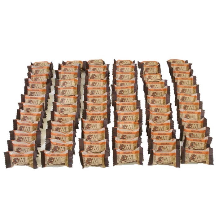 Owl Energy Bar - Wholesale Snack Bar - Original Loose/Bulk OWL Pellets (bag of 72 pc)