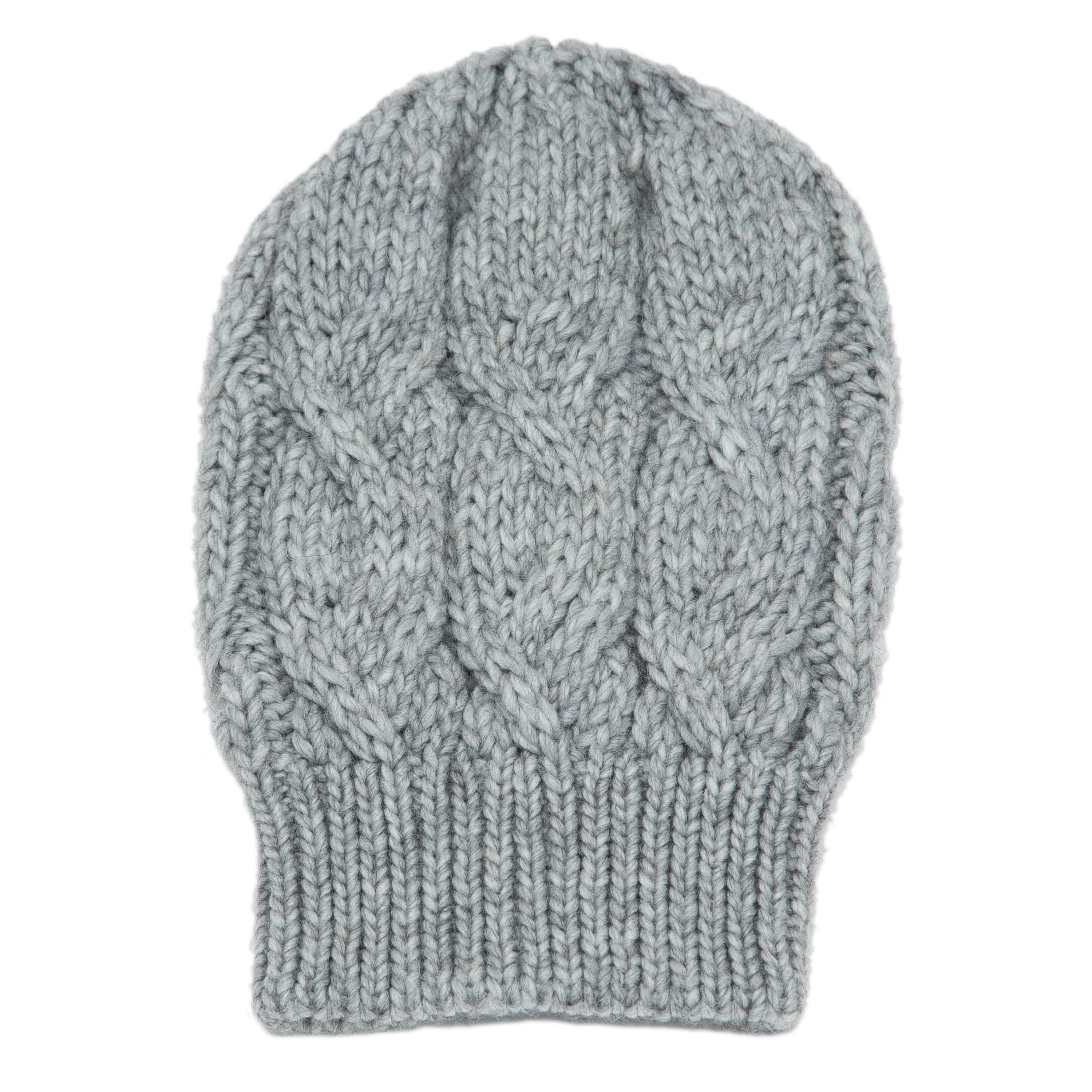 Assia di Brunetti Federica e C. s.a.s. - Wholesale Beanie - Women's - Thelma - Double braided hat in alpaca wool blend1