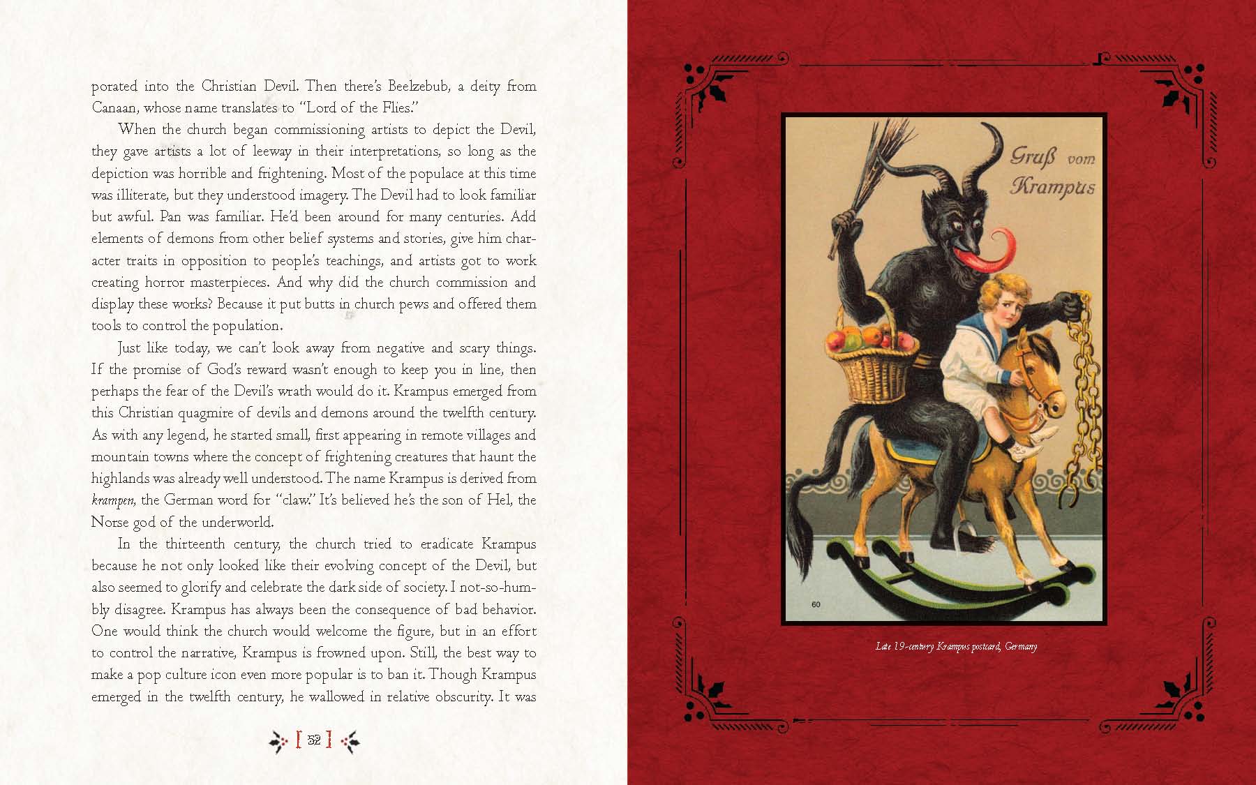Red Wheel/Weiser LLC - Wholesale Folklore & Mythology - The Fright Before Christmas: Krampus (Hardcover/Illustrated)9