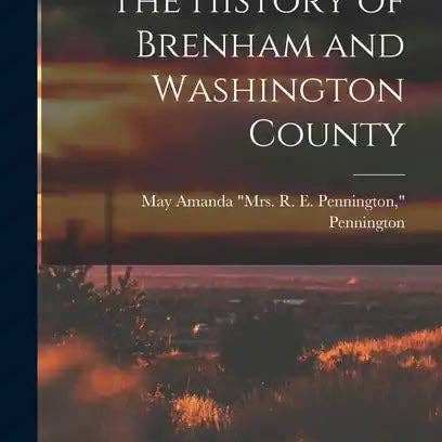 Books by splitShops - Wholesale Book - Adult - The History of Brenham and Washington County - Hardcover