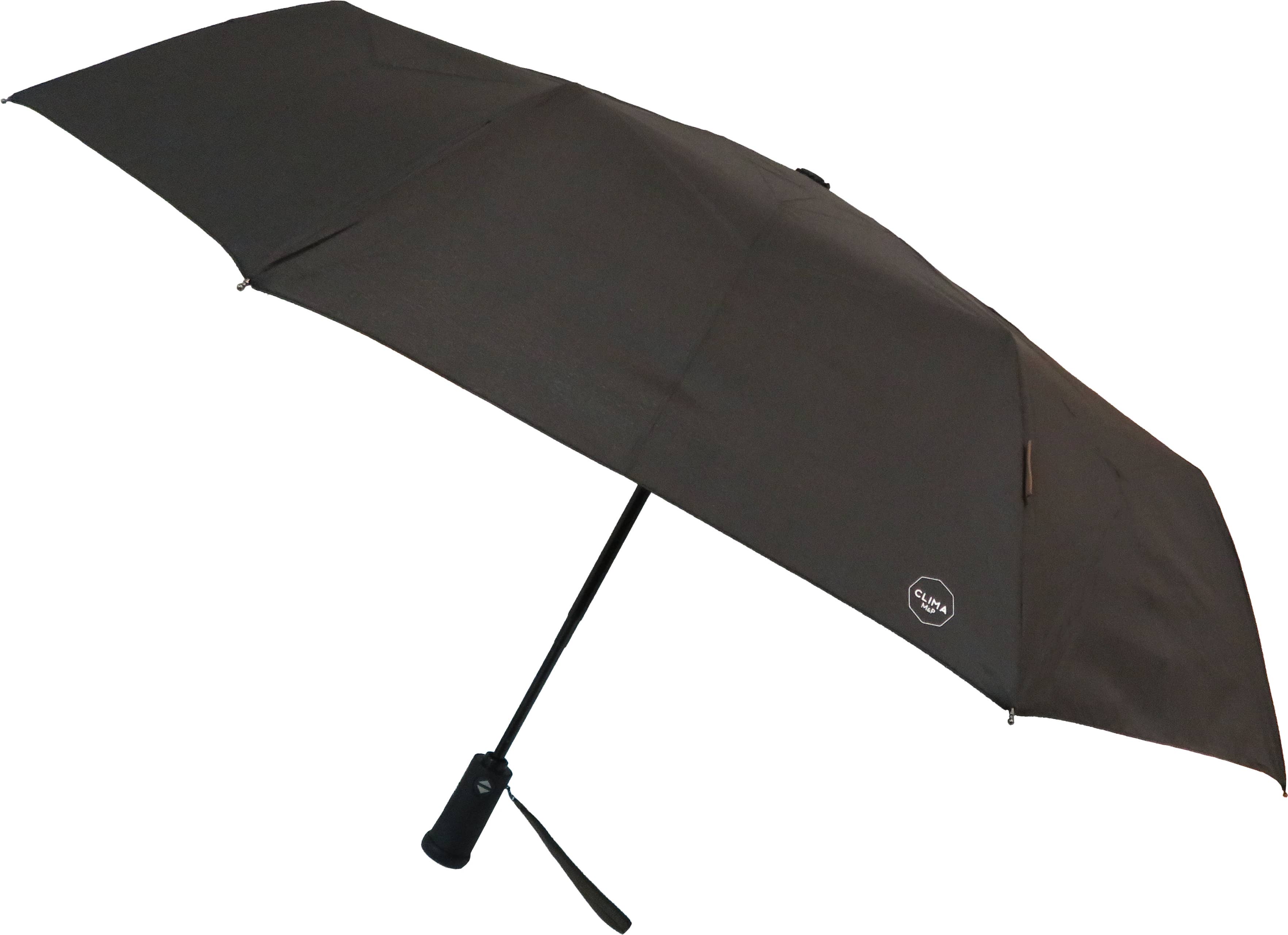 Clima Umbrellas - Wholesale Umbrella - Men's - Automatic 2-in-1 Black Umbrella-Flashlight2