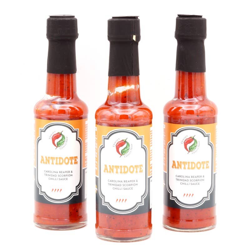 Dorset Chilli Shop – wholesale Hot sauce – Dorset Chilli - Antidote - Scorpion & Reaper Chilli Sauce0
