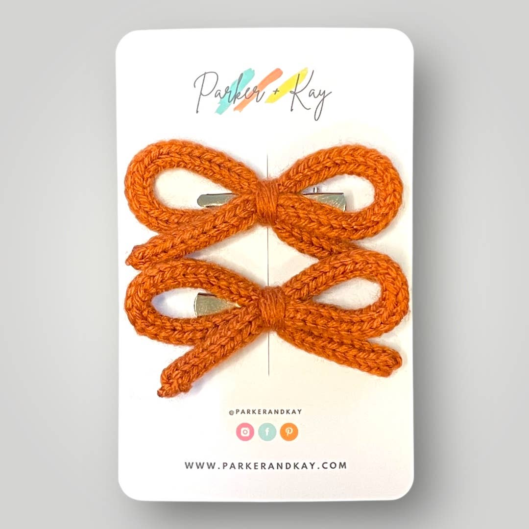 Parker and Kay Collective - Wholesale Hair Bow - Kids - Crocheted Hair Bows1