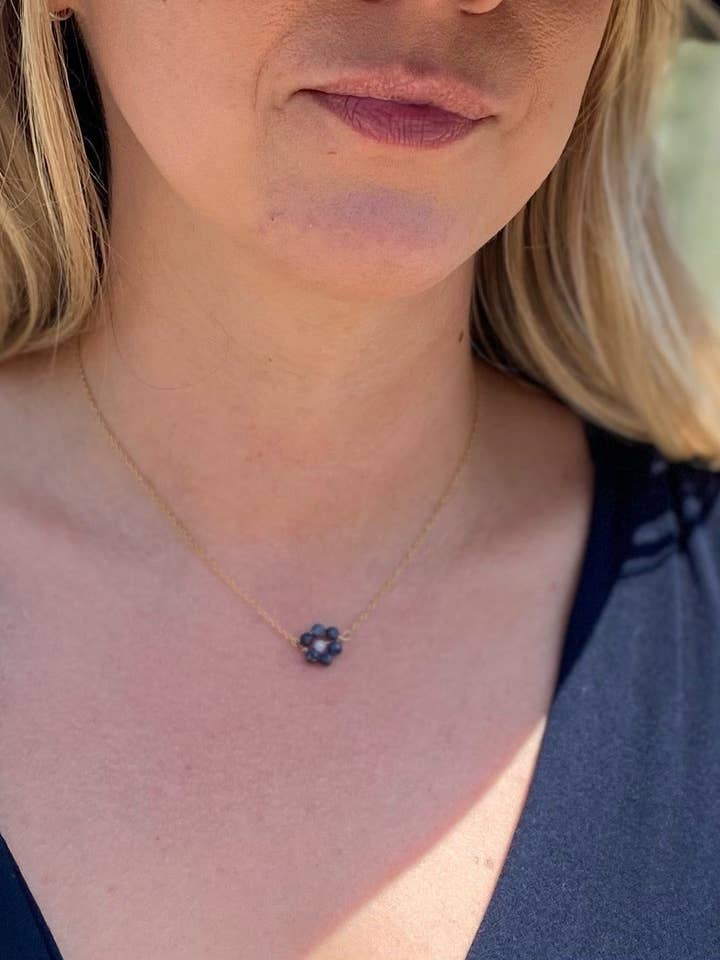 Flower Necklace for wholesale by Of Two Hearts LA
