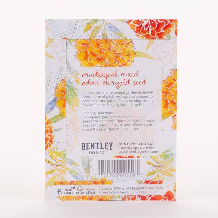 Bentley Seed Co. - Wholesale Mother's Day Card - Marigolds for Mom Mother's Day - Marigold Seed Packets5