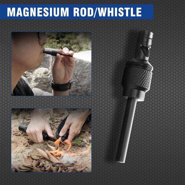 VIGOR - Wholesale Handy Tool - Survival Hatchet & Camping Axe with Fixed Blade Knife Combo Set, Full Tang Tactical Axe for Outdoor(10 Pack)7