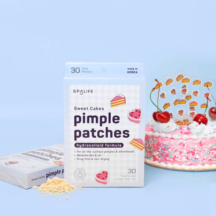 My Spa Life - Wholesale Acne/Hydrocolloid Patch - Sweet Cakes Hydrocolloid Pimple Patches - 30 Count
